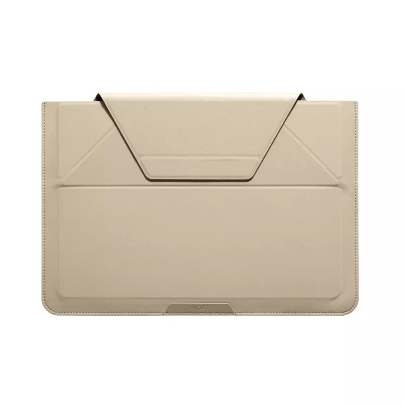 Moft Sleeve 14 Beach White laptophoes met geïntegreerde standaard voor 14 inch laptops