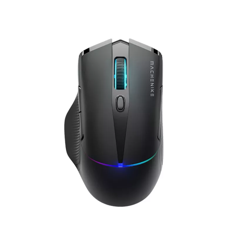 Machenike L8 Pro draadloze gaming-muis met laadstation - zwart