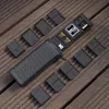 PGYTECH CreateMate Memory Card Case met USB-C-kaartlezer, Space Gray