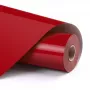 LOKLIK Basic Heat Transfer Vinyl - Rood - 30,5 x 180 cm (12 inch x 6 voet)