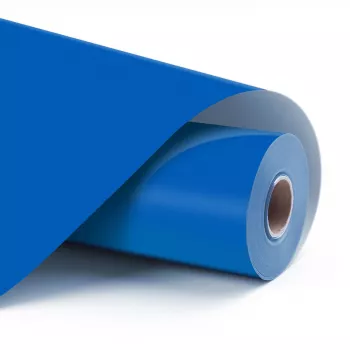 LOKLIK Permanent Adhesive Vinyl Film - Blauw - 30,5 x 180 cm (12 inch x 6 inch)