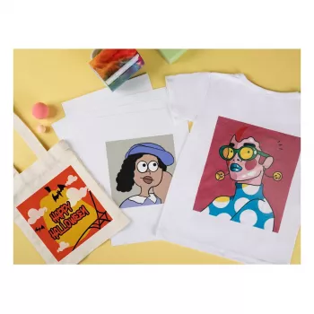 LOKLIK Europe Transfer Paper Sheets - licht - 8-pack