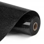 LOKLIK Glitter warmteoverdrachtsvinyl, zwart, 30,5 x 90 cm