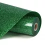 LOKLIK Glitter warmteoverdrachtsvinyl, groen, 30,5 x 90 cm