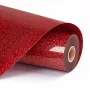 LOKLIK Glitter Heat Transfer Vinyl - Rood - 30,5 x 90 cm (SG-HTV-1573-US-L-B2B)