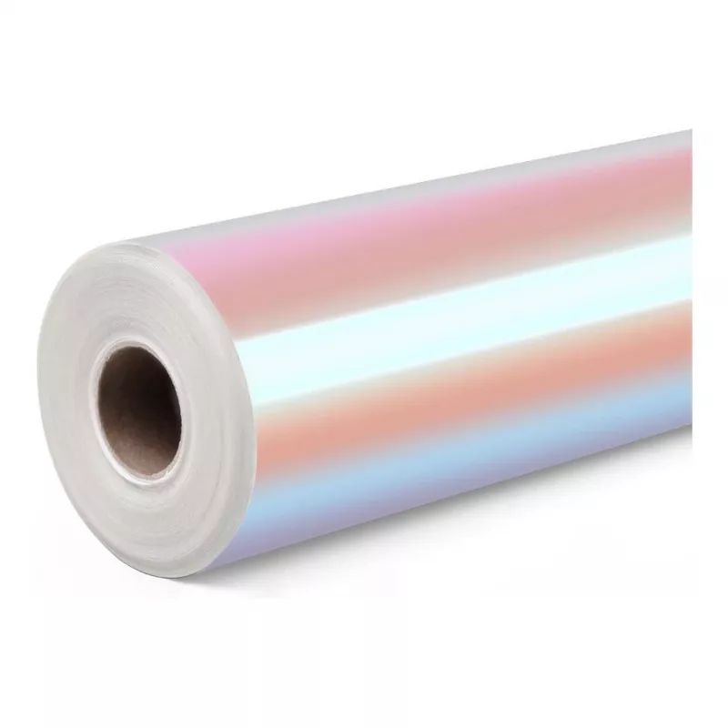 LOKLIK Permanent Adhesive Vinyl Film Holographic - Roze - 30,5 x 90 cm