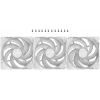 TCOMAS FA200 White Triple Pack 3x120mm Behuizingsventilatoren