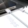 Dudao L6C USB-C naar USB-C 60W PD 2m wit