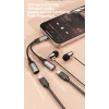Dudao L13C+ 2-in-1 USB-C naar USB-C-adapter met audio en laden