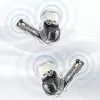 Dudao U21 TWS ANC ENC Bluetooth 5.3 draadloze oordopjes - zwart