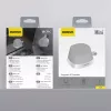 Dudao Y20 draadloze speaker met magnetische houder Bluetooth 5.3 - zilver