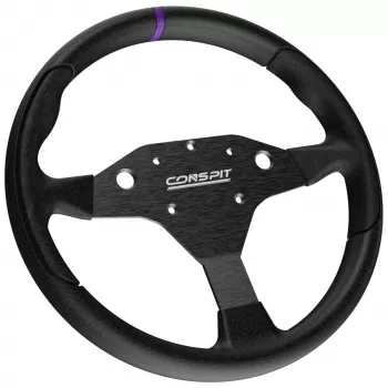 CONSPIT RX320 rond race-stuurwiel - 320mm alcantara