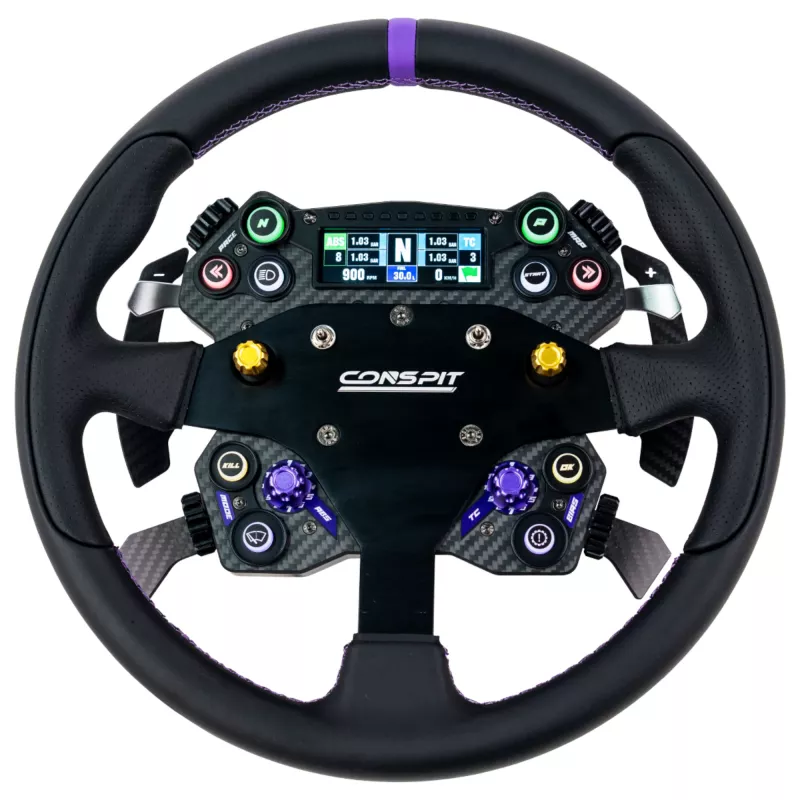 CONSPIT RX320 rond race-stuurwiel - 320mm alcantara