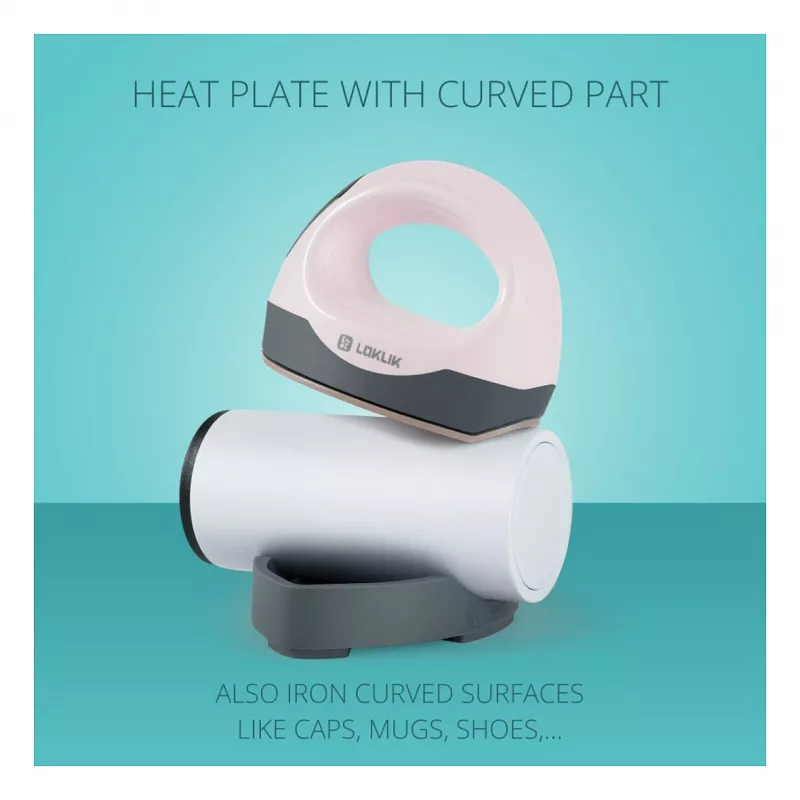LOKLIK ImPress Mini 3 warmtepers - pastelroze