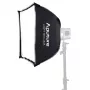 Amaran Light Box 45x45 – vierkante softbox met Bowens mount, dubbele diffusie, stofgrid, draagtas