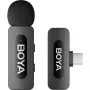 BOYA BY-V10 V2.0 draadloze microfoon 2,4 GHz - zwart