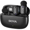 BOYA mini 2-02 draadloos microfoonsysteem 2,4 GHz USB-C - zwart