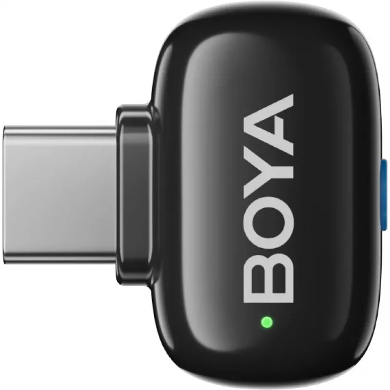 BOYA mini 2-02 draadloos microfoonsysteem 2,4 GHz USB-C - zwart