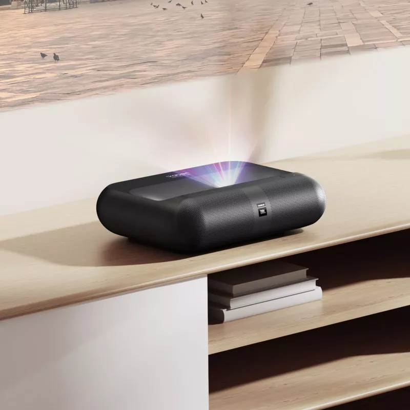 Yaber K300s laser RGB Full HD 1080p-projector met JBL-luidsprekers - zwart