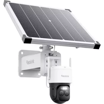 Reolink Trackmix Series G790 bewakingscamera met zonnepaneel 4MP (2560x1440), op zonne-energie/batterij, IP65 weerbestendig, dual-sensor-systeem