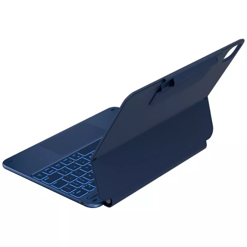 Typecase Edge Keyboard Case voor iPad Air 11 M2 2024 / M3 2025 / M4 2026, lichtblauw