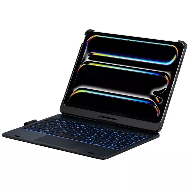 Typecase Flexbook Touch toetsenbordhoes voor iPad Pro 11 2024/2025, zwart