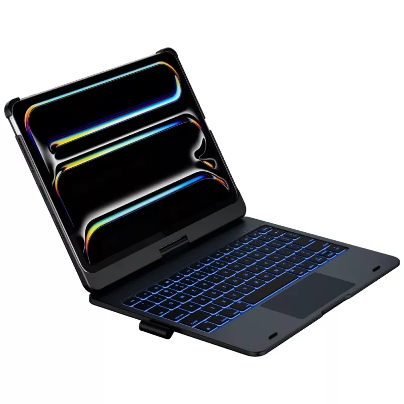 Typecase Flexbook Touch toetsenbordhoes voor iPad Pro 11 2024/2025, zwart