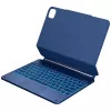 Typecase Edge Keyboard Case voor iPad Air 13 M2 2024 / M3 2025 / M4 2026, pacificblauw