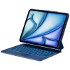 Typecase Edge Keyboard Case voor iPad Air 13 M2 2024 / M3 2025 / M4 2026, pacificblauw