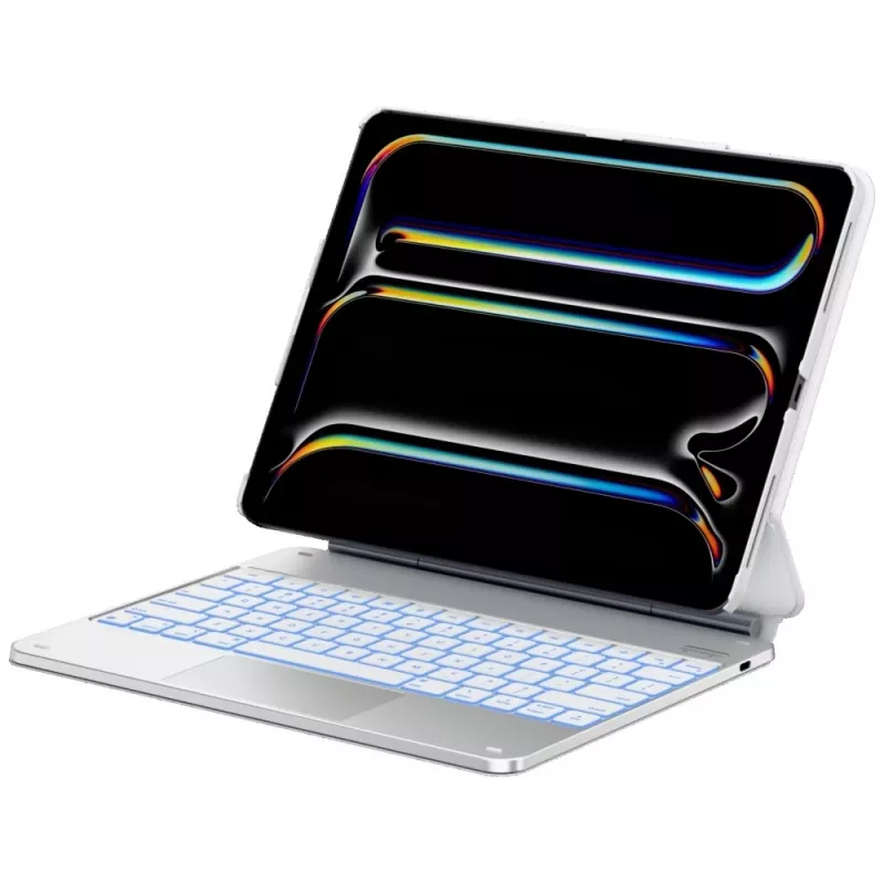 Typecase Edge + toetsenbordcase voor iPad Air 13 M2 2024 / M3 2025 / M4 2026, wit
