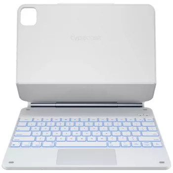 Typecase Edge toetsenbordhoes voor iPad Air 13 2024/2025, wit
