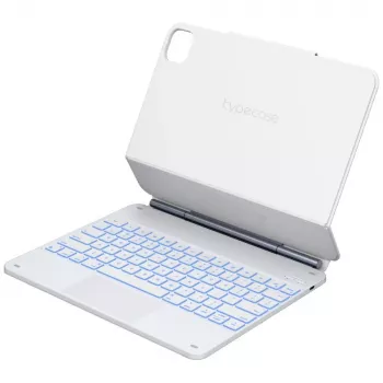 Typecase Edge toetsenbordhoes voor iPad Air 13 2024/2025, wit