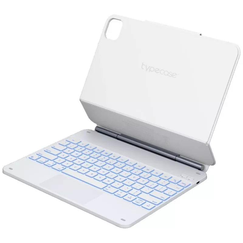 Typecase Edge toetsenbordhoes voor iPad Air 13 2024/2025, wit