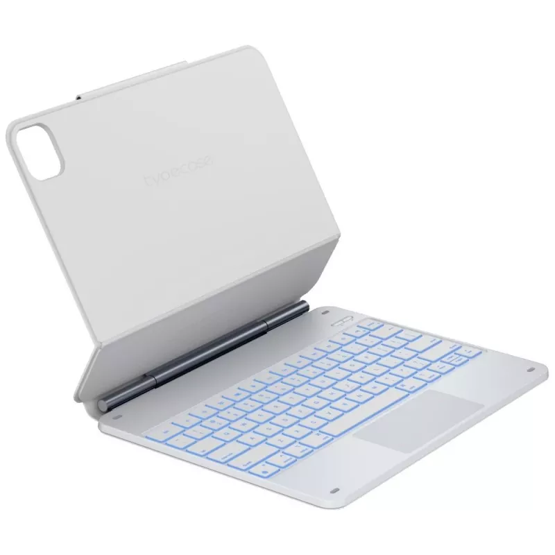 Typecase Edge toetsenbordhoes voor iPad Air 13 2024/2025, wit