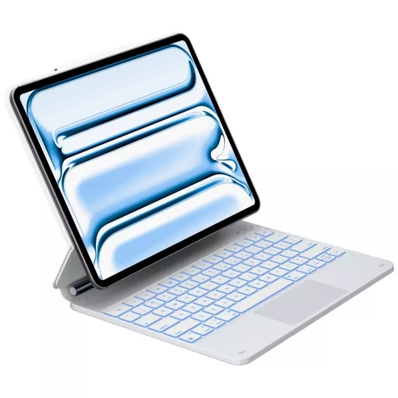Typecase Edge toetsenbordhoes voor iPad Air 13 2024/2025, wit