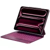 Typecase Edge toetsenbordhoes voor iPad Air 13 2024/2025, framboosrood
