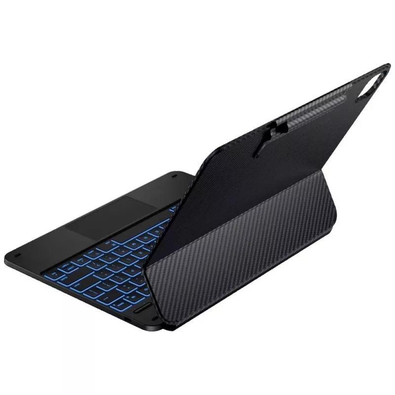 Typecase Edge toetsenbordhoes voor iPad Air 13 2024/2025 Carbon Fiber