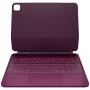 Typecase Edge Keyboard Case voor iPad Pro 13 2024/2025, framboosrood