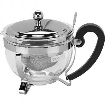 Bodum Chambord theepeer 0,5 liter, met filter, roestvrij staal