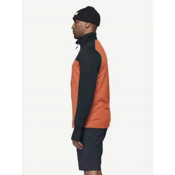 Devold Explorer Merino jas - brick/ink, maat L