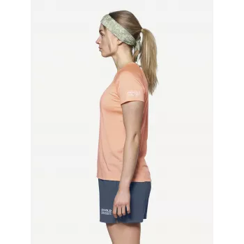 Devold Endurance Merino 130 Tee - sunrise - maat S - dames baselayer T-shirt