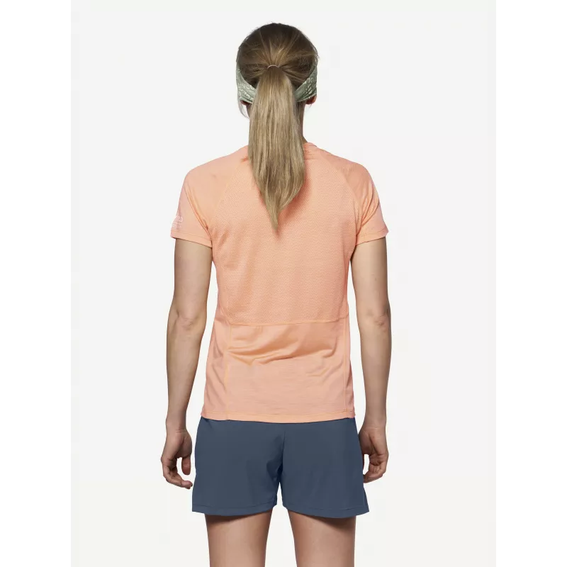 Devold Endurance Merino 130 Tee - sunrise - maat S - dames baselayer T-shirt