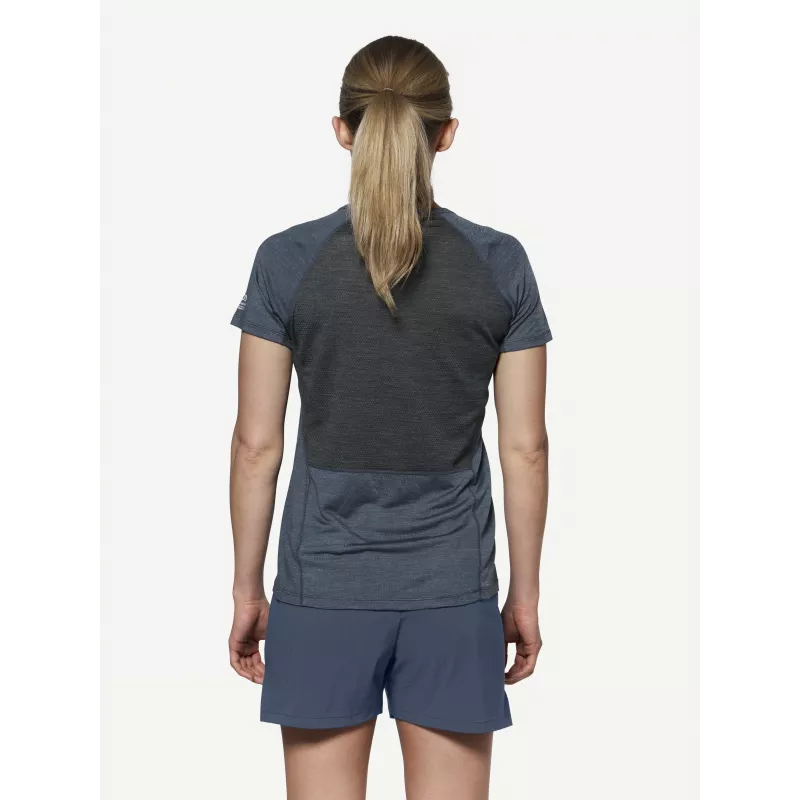 Devold Endurance Merino 130 Tee dames thermoshirt - night, maat M