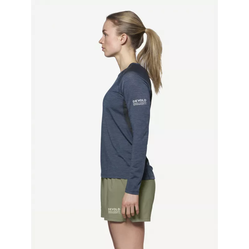 Devold Endurance Merino 130 shirt dames basisschicht - night, maat M