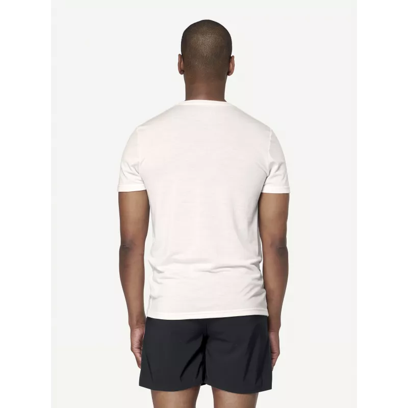 Devold Classic Legacy Tee Merino Wool T-shirt - white maat L