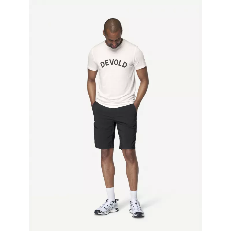 Devold Classic Legacy Tee Merino Wool T-shirt - white maat L