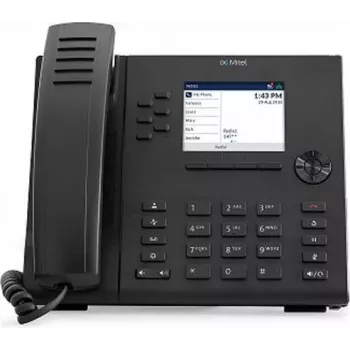 Mitel 6915 SIP-telefoon (Open SIP) - zwart