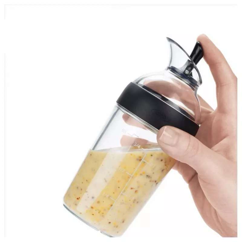 OXO Good Grips saladedressing shaker 236ml zwart