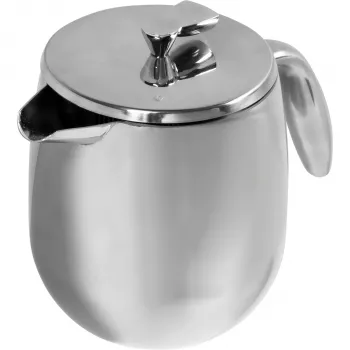 Bodum COLUMBIA koffiezetapparaat French Press 4 kopjes, 0,5L, dubbelwandig roestvrij staal, vacuümgeïsoleerd, gepolijst zilver