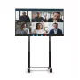SMS Func Mobile Lite Gemotoriseerde displaytrolley FMTL041001, max. 75 inch, 80 kg, zwart